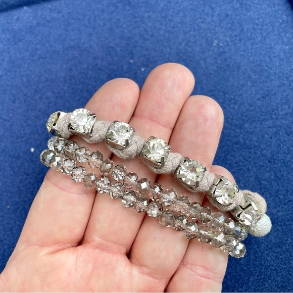 Bracelet set of 3, rhinestone bracelet - Picture 5 of 5